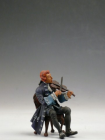 VIOLONISTE EN HABIT